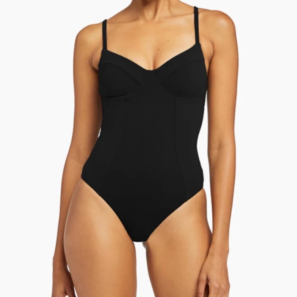 Vitamin A Emmy One Piece NWT Size S Black Biosculpt